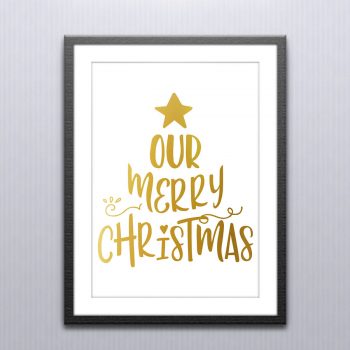 Christmas Wall Decor CardFusion