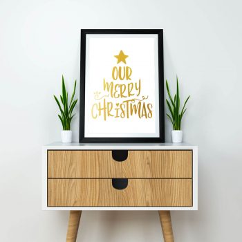 Christmas Wall Decor CardFusion