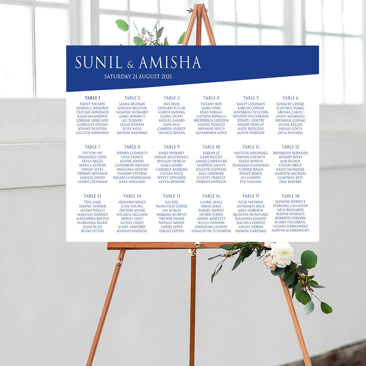 Finding the Perfect Wedding Table Plan and Wedding Signs CardFusion
