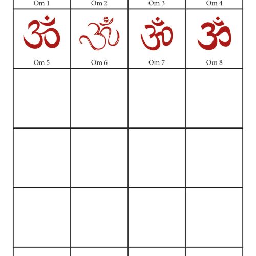 Using an Om symbol for an Hindu wedding invitation card CardFusion