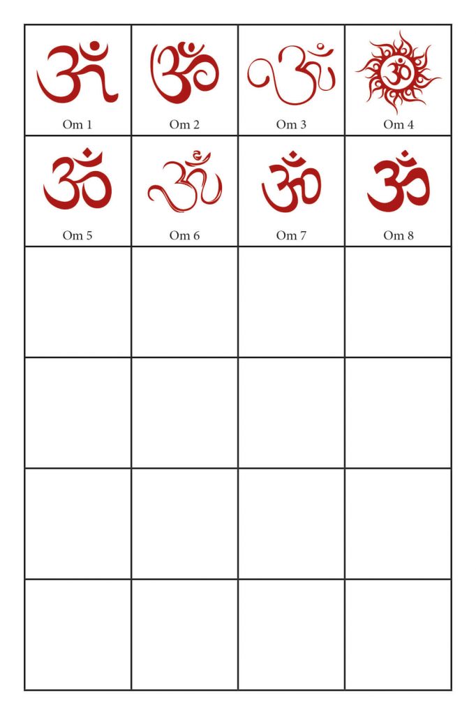 Hindu Wedding Symbols CardFusion