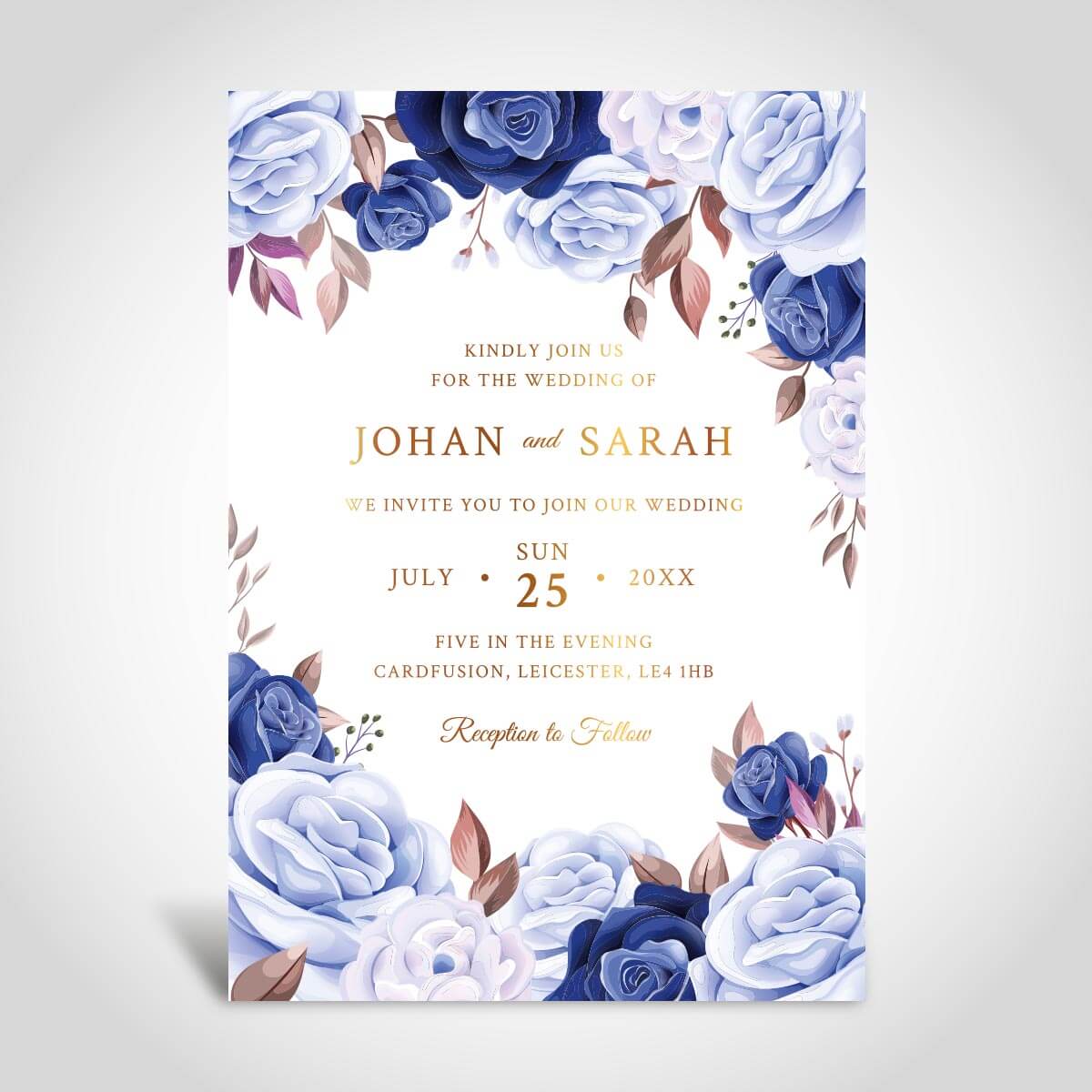 Floral Wedding Invite – CFI323
