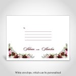 Watercolour Floral Indian Wedding Invitation Suite