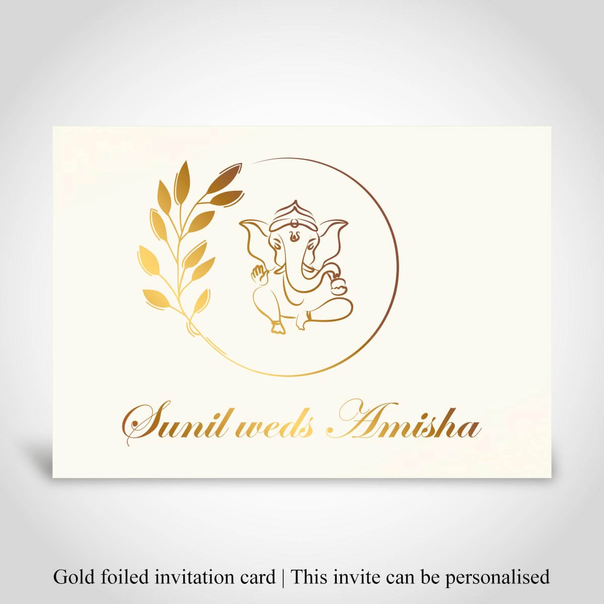 Indian Hindu Wedding Card – CFK443